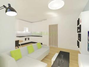 Pronájem bytu 1+kk, Praha - Košíře, Slávy Horníka, 42 m2