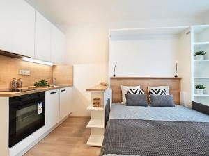 Pronájem bytu 1+kk, Praha - Smíchov, Mozartova, 20 m2