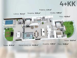 Prodej bytu 4+kk, Mijas, Španělsko, Calle Pintores de Riviera, 114 m2