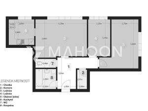 Pronájem bytu 3+1, Praha - Stodůlky, Nová kolonie, 68 m2