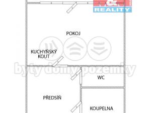 Pronájem bytu 1+kk, Ostrava - Moravská Ostrava, Maroldova, 29 m2