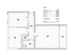 Prodej bytu 3+kk, Praha - Letňany, Rýmařovská, 74 m2