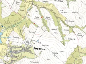 Prodej louky, Popovice, 5635 m2