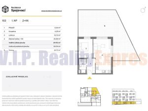 Prodej bytu 2+kk, Praha - Libeň, Spojovací, 53 m2