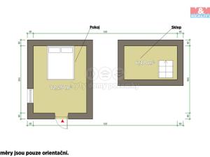 Prodej zahrady, Ostrov - Dolní Žďár, 746 m2