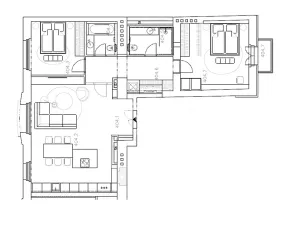 Pronájem bytu 3+kk, Praha - Vinohrady, Mánesova, 100 m2