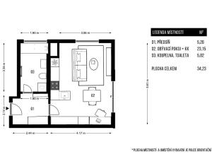 Prodej bytu 1+kk, Heřmanova Huť, U Pondu, 35 m2