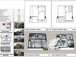 Prodej bytu 2+kk, Golem, Albánie, 68 m2