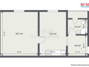 Prodej bytu 2+kk, Karlovy Vary - Drahovice, Mattoniho nábřeží, 40 m2