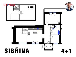 Pronájem bytu 4+1, Sibřina, Na Paloučku, 130 m2