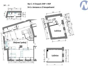 Prodej bytu 3+1, Vimperk, Svornosti, 300 m2