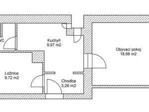 Prodej bytu 2+1, Brno, Kopečná, 52 m2