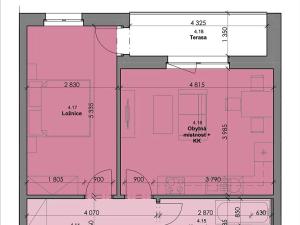 Prodej bytu 2+kk, České Budějovice, Branišovská, 746 m2