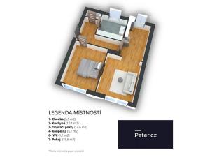 Prodej bytu 2+1, Neratovice, Za Obchody, 62 m2