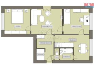 Prodej bytu 3+1, České Budějovice - České Budějovice 3, Pekárenská, 67 m2