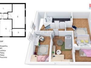 Prodej rodinného domu, Návsí, 130 m2