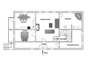 Pronájem rodinného domu, Loket, Hradní, 180 m2