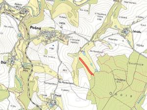 Prodej podílu pole, Pošná, 9284 m2