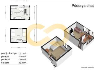 Prodej chaty, Prachatice, Krumlovská, 40 m2