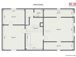 Prodej rodinného domu, Nová Ves - Louka, 181 m2