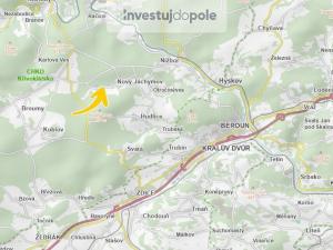 Prodej louky, Nový Jáchymov, Hornická, 4501 m2