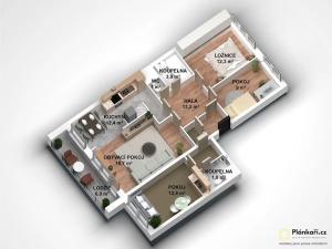 Prodej bytu 4+1, Praha - Letňany, Ostravská, 88 m2