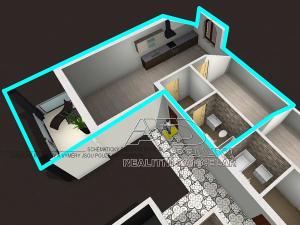 Pronájem bytu 2+kk, České Budějovice, Fráni Šrámka, 65 m2