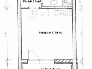 Prodej bytu 1+kk, Praha - Zličín, Míšovická, 24 m2