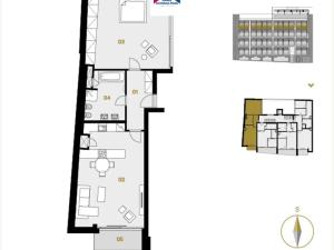 Pronájem bytu 2+kk, Brno, Anenská, 87 m2