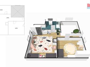 Prodej rodinného domu, Kladruby, 100 m2