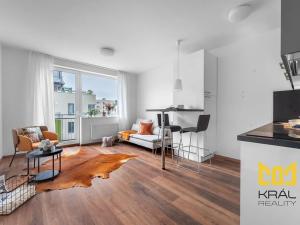 Pronájem bytu 1+kk, Praha - Hostivař, Rižská, 35 m2