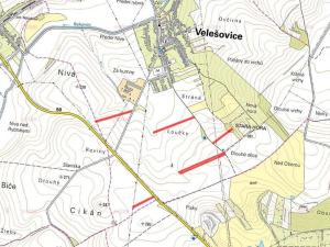 Prodej pole, Velešovice, 21318 m2