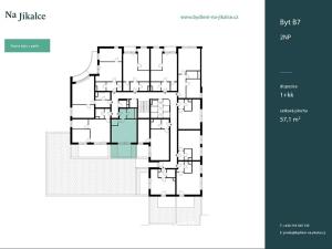 Prodej bytu 1+kk, Plzeň, Na Jíkalce, 38 m2