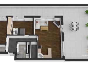 Pronájem bytu 3+kk, Praha - Vysočany, Pod Harfou, 160 m2