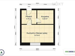 Pronájem bytu 1+kk, Zábřeh, Leštinská, 33 m2