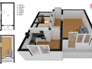 Pronájem bytu 1+1, Týniště nad Orlicí, T. G. Masaryka, 43 m2