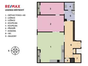 Prodej bytu 3+kk, Praha - Žižkov, Hartigova, 120 m2