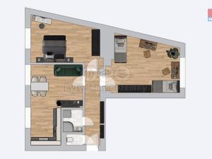 Prodej bytu 3+kk, Chrudim - Chrudim III, Škroupova, 61 m2