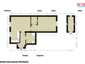 Prodej bytu 2+kk, Plzeň - Východní Předměstí, Guldenerova, 48 m2