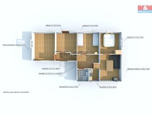 Prodej ubytování, Srní, 92 m2