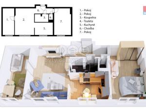 Prodej bytu 3+1, Svitavy, Olbrachtova, 68 m2