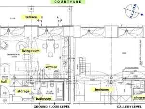 Pronájem bytu 2+kk, Praha - Karlín, Šaldova, 73 m2