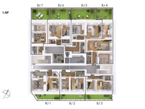 Prodej bytu 2+kk, Postupice, Blanická, 54 m2