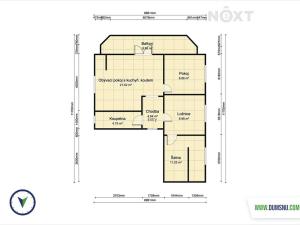 Pronájem bytu 4+kk, Šumperk, Reissova, 62 m2