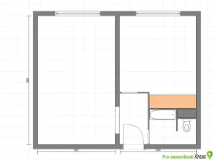 Prodej bytu 1+1, Plzeň, Kaznějovská, 39 m2