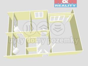 Prodej bytu 3+1, Olomouc - Povel, Lužická, 60 m2