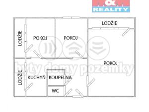 Prodej bytu 3+1, Olomouc - Povel, Lužická, 60 m2