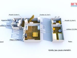 Prodej chalupy, Mladý Smolivec - Budislavice, 51 m2