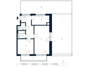 Pronájem bytu 3+kk, Praha - Vysočany, Hindlova, 62 m2