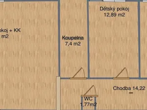 Prodej bytu 3+kk, Písek, Janotova, 104 m2